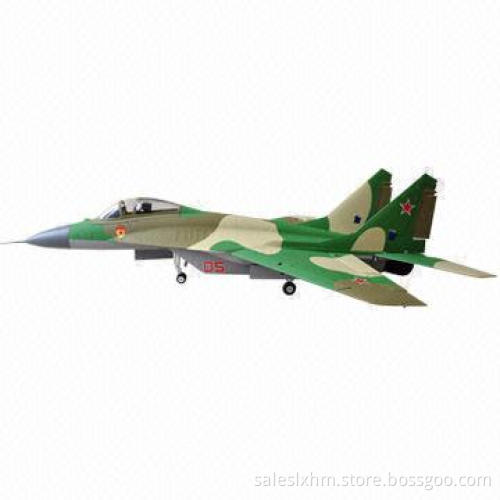 Mig 29 RC Toy Aeroplanes, Color Smoke, Twin 70mm EDF, with Flap Function, CE-certified